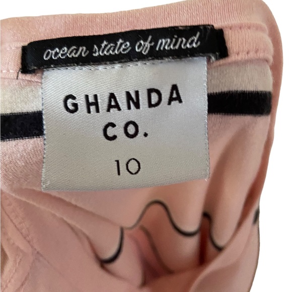 GHANDA-Striped Basic Tee size 10 - Picture 7 of 9